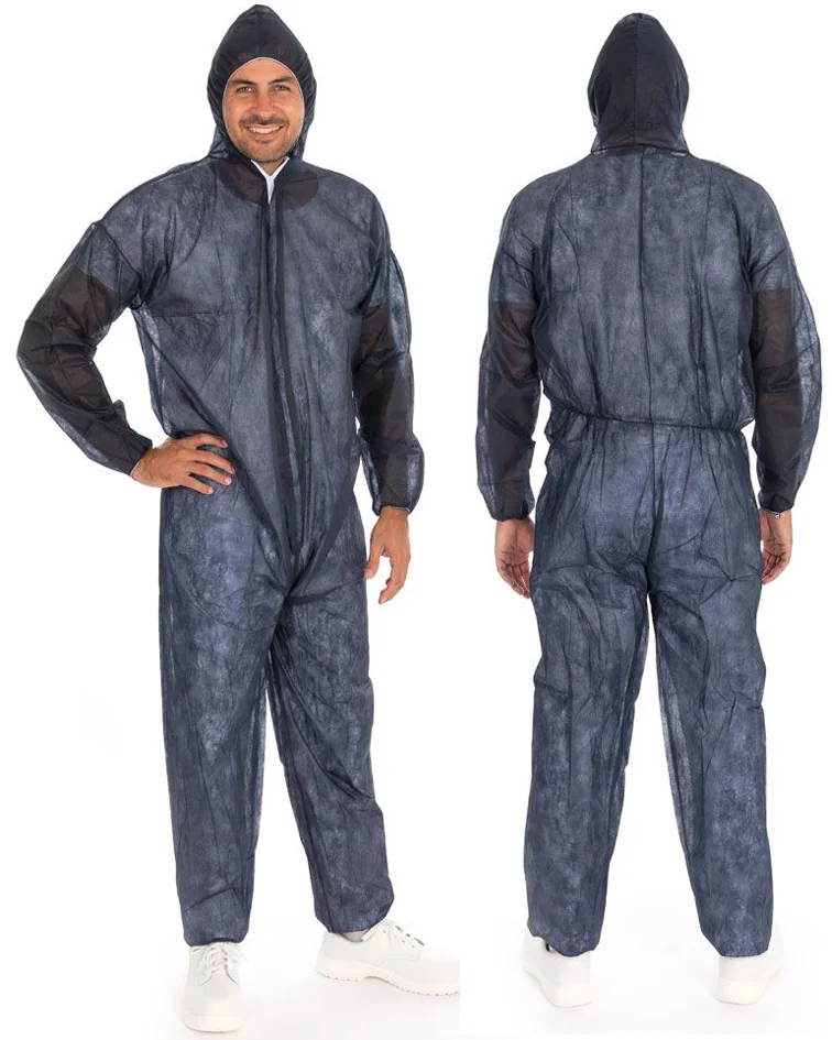 HYGOSTAR Combinaison en PP ECO HYGOBASE, XXL, bleu - lot de 5 - OEM 276096