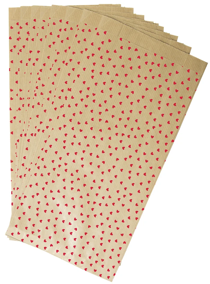 Clairefontaine Pochette en papier à fond plat 'Rayures' - OEM 394109C