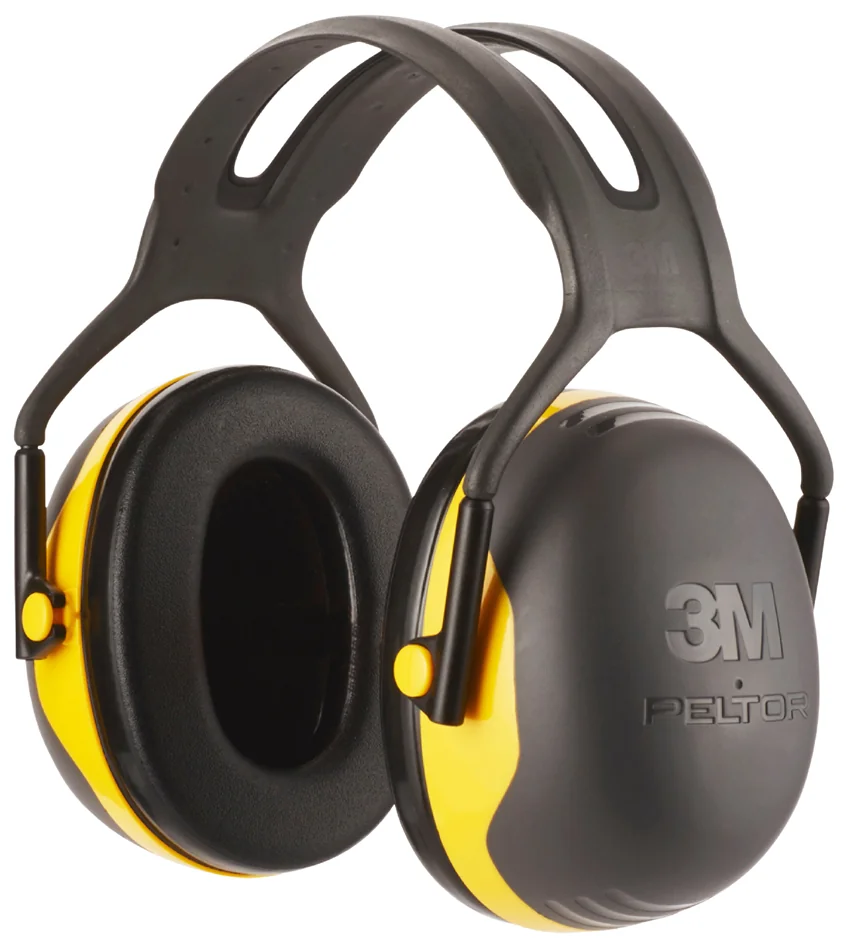 3M Peltor Casque antibruit confort X2A, noir/jaune - OEM X2A-1
