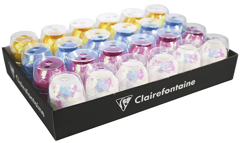 Clairefontaine Bobine de ruban cadeau, irisée assorti - OEM 612696C