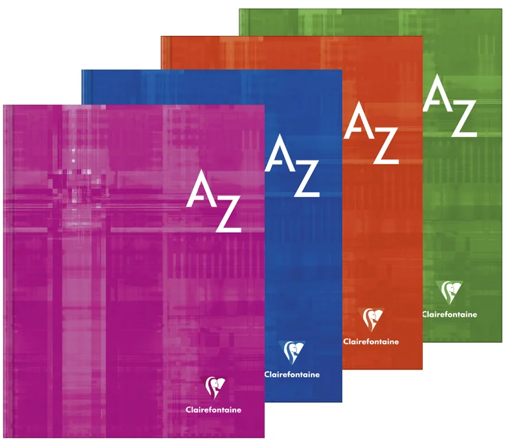 Clairefontaine Répertoire broché, 170 x 220 mm,quadrillé 5x5 - lot de 5 - OEM 9849C