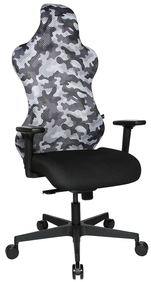 Topstar Chaise de bureau 'Sitness RS Sport', noir/blanc - OEM SR500TW1 BC03