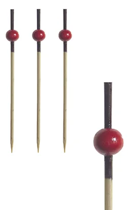 PAPSTAR Pique apéritif 'Red Pearl', longueur: 70 mm - OEM 81006