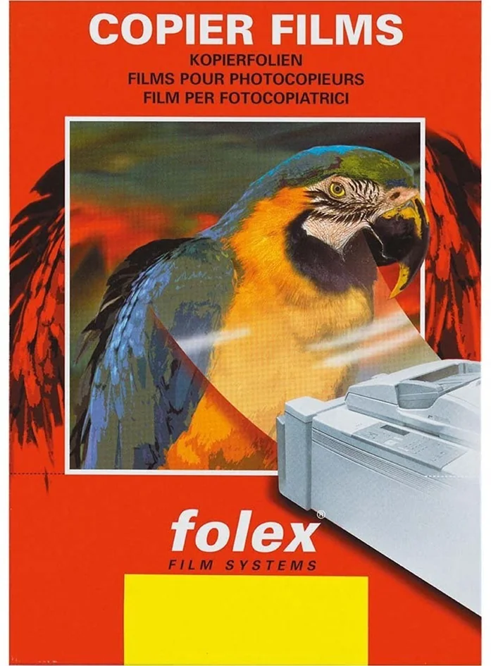folex Transparent X-10.0 pour photocopieurs, A4, 100 microns - OEM 39100.100.44000