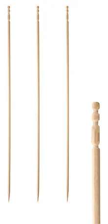 PAPSTAR Piques apéritifs 'pure', tourné, longueur: 150 mm - OEM 81097