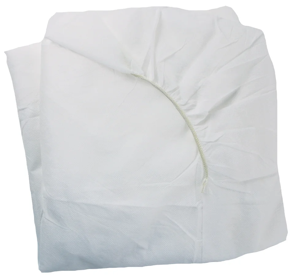 HYGOSTAR Alèse de matelas, en non-tissé en PP, 50 g/m2, blan - lot de 5 - OEM 5232