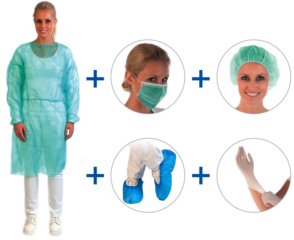 HYGOSTAR Kit de protection SARM II, 5 pièces, vert - OEM 27387