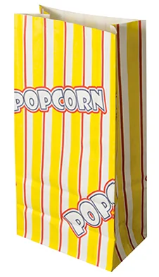 PAPSTAR Sachet à popcorn, 205 x 105 x 60 mm - OEM 86616