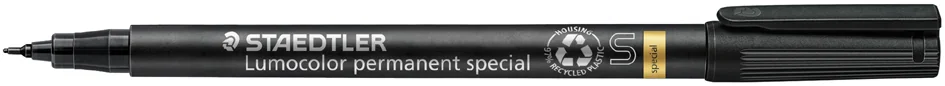 STAEDTLER Marqueur permanent 319S Lumocolor spécial, noir - OEM 319 S-9