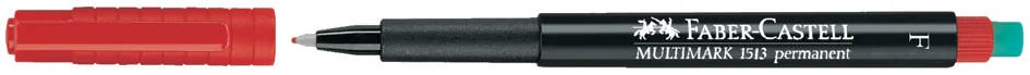 FABER-CASTELL Marqueur permanent MULTIMARK S, noir - OEM 152399
