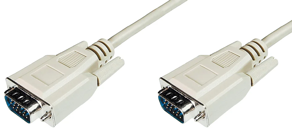 DIGITUS Câble de raccordement pour moniteur VGA, beige, 1,8m - OEM AK-310100-018-E