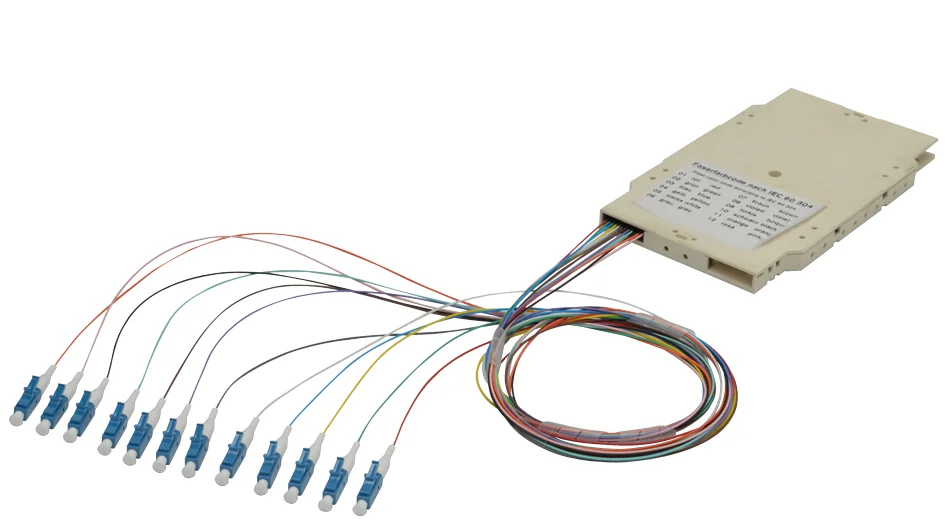 DIGITUS Cassette d'épissure prémontée, LC (APC), SM - OEM A-96933-02-APC