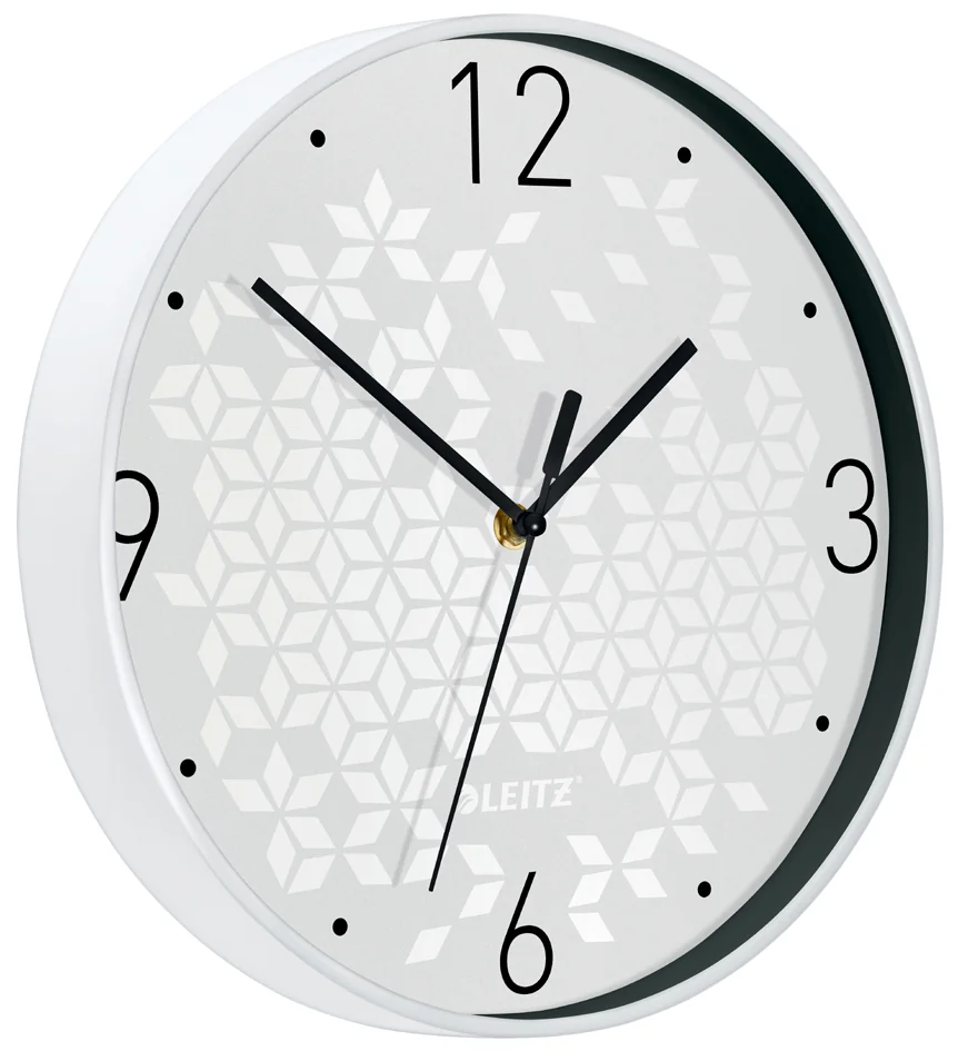 LEITZ Horloge murale WOW, mouvement à quartz, vert - OEM 9015-00-54