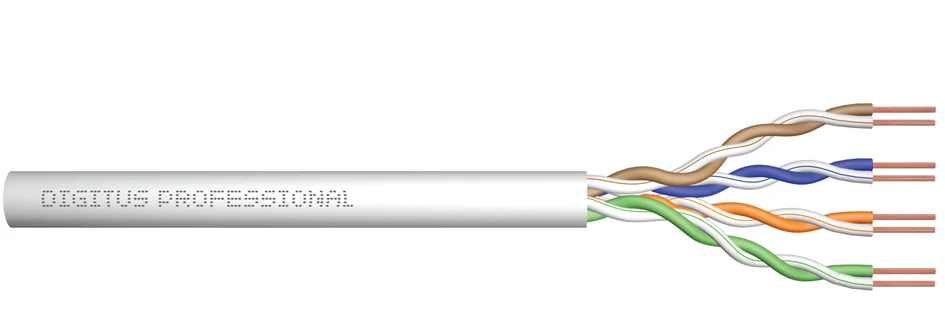DIGITUS Câble d'installation U/UTP, cat. 6, U/UTP, 250 MHz - OEM ACU-4611-305