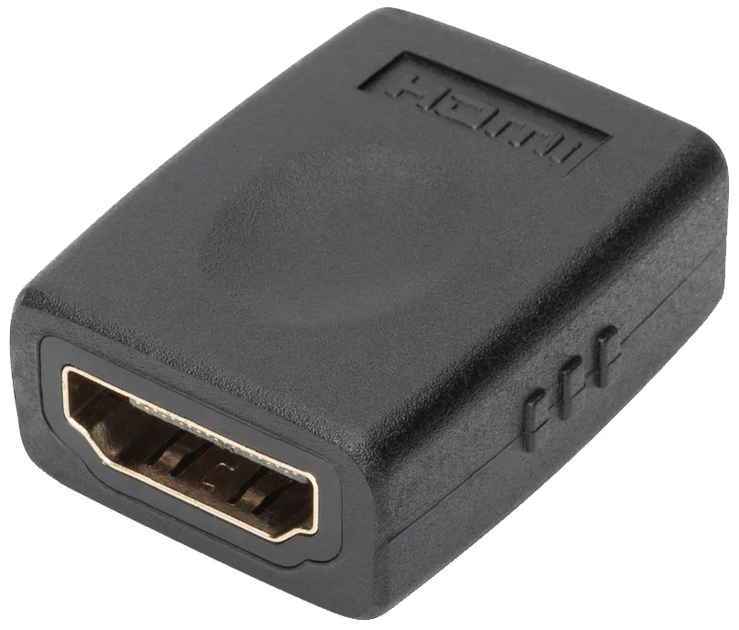 DIGITUS Adaptateur HDMI, fiches femelles HDMI-A, noir - OEM AK-330500-000-S