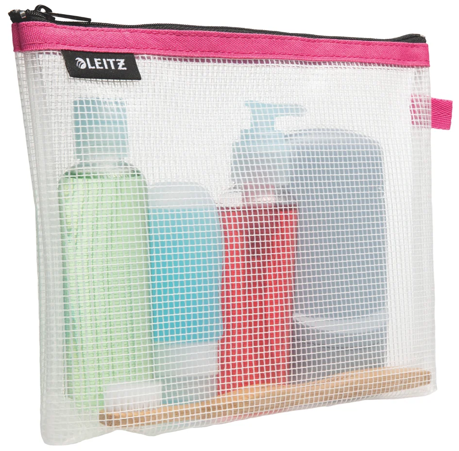 LEITZ Trousse à cosmétique WOW Traveller, transparent/vert - OEM 4014-00-54