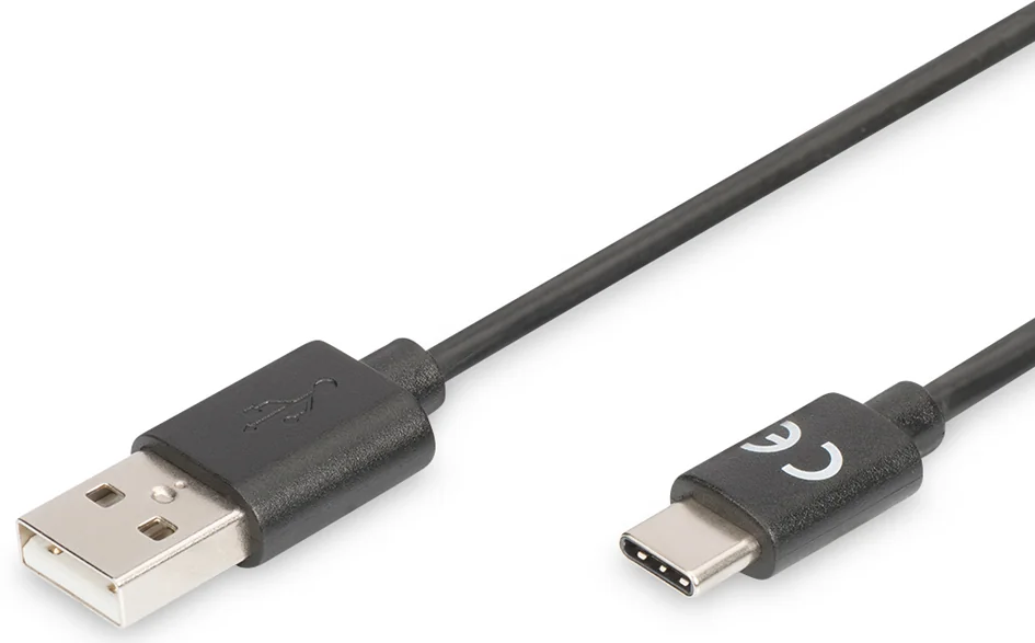 Digitus ASSMANN Câble de raccordement USB 2.0, USB-C - USB-A, 3,0 m - OEM AK-300148-030-S