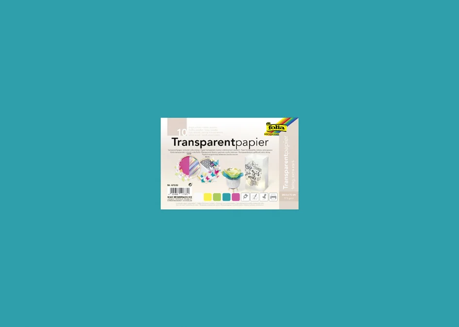 folia Papier transparent 'Candy', 505 x 700 mm, 115 g/m2 - OEM 87029