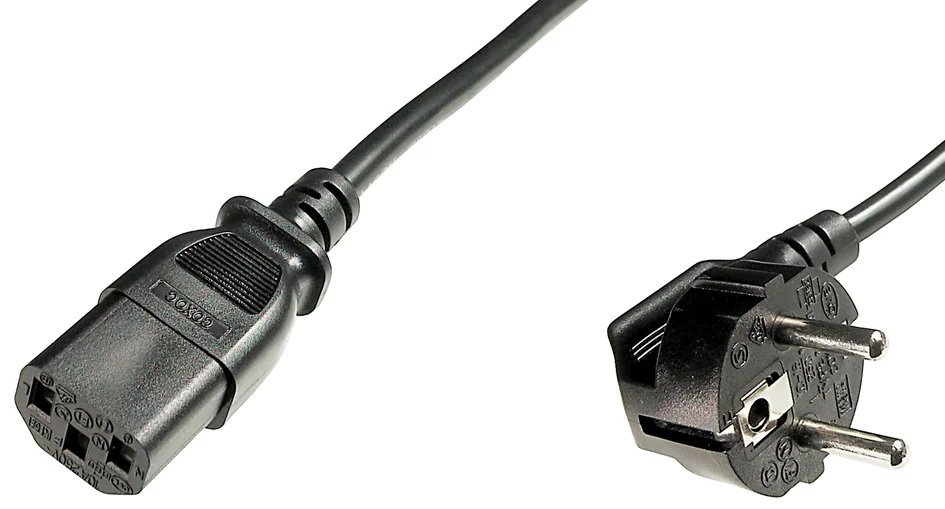 DIGITUS Câble d'alimentation avec prise de terre, 0,75 m - OEM AK-440109-008-S