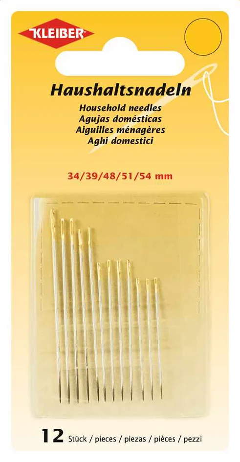 KLEIBER Set d'aiguilles à coudre à la main, 12 pièces - OEM 69909