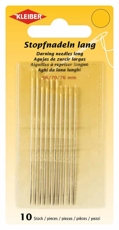KLEIBER Set d'aiguilles à repriser, long, 10 pièces - OEM 69912