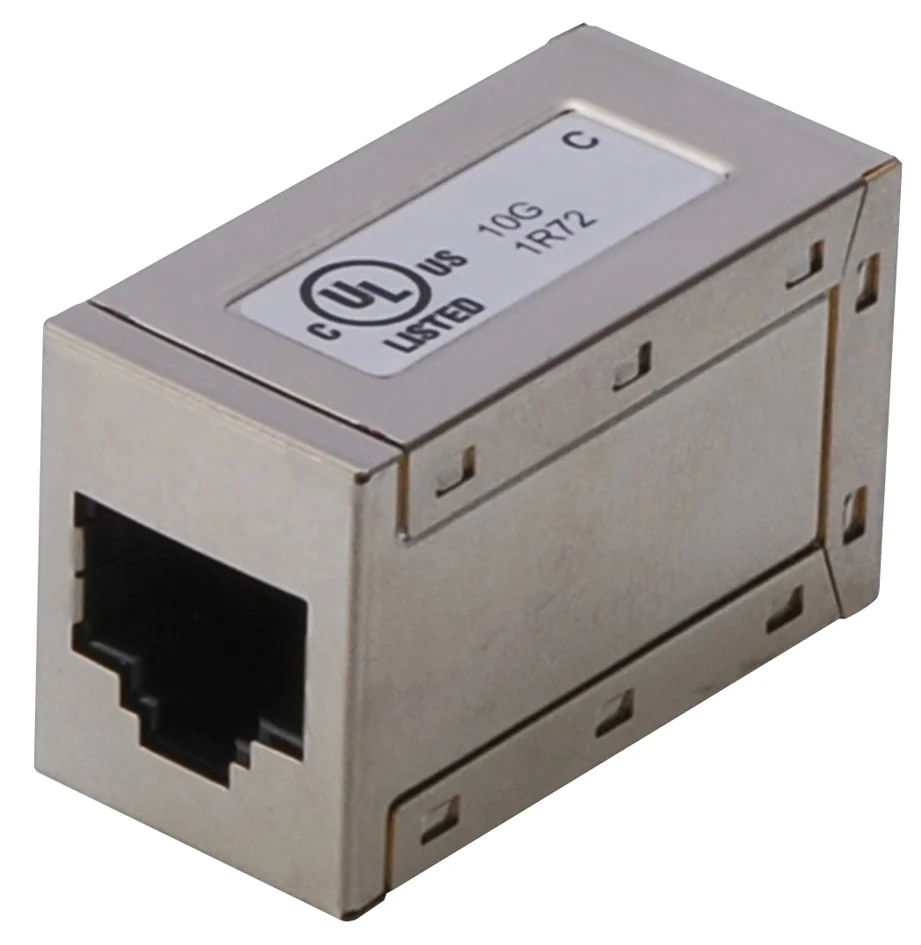 DIGITUS Adaptateur modulaire cat. 6, blindé, pack de 10 - OEM AT-AG-8-8-C6S-1