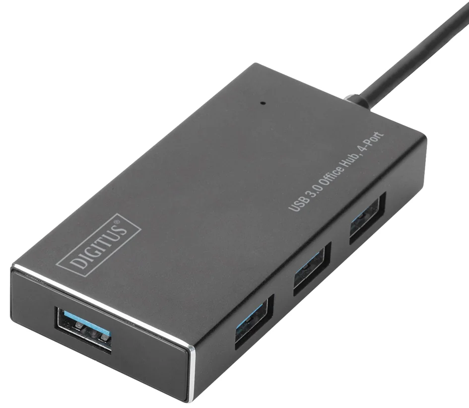 DIGITUS Hub USB 3.0 Super Speed, 4 ports, avec alimentation - OEM DA-70240-1
