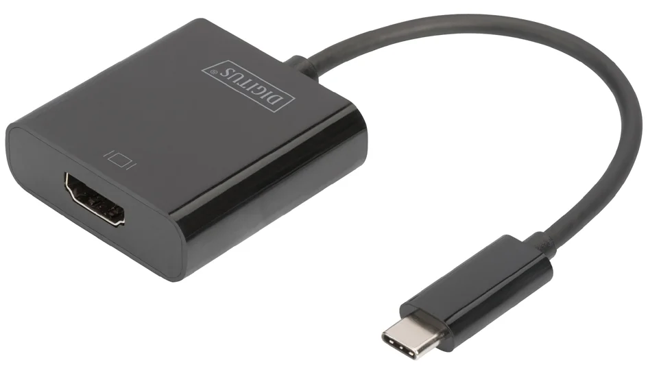 DIGITUS Adaptateur graphique USB 3.1, USB-C - HDMI, noir - OEM DA-70852
