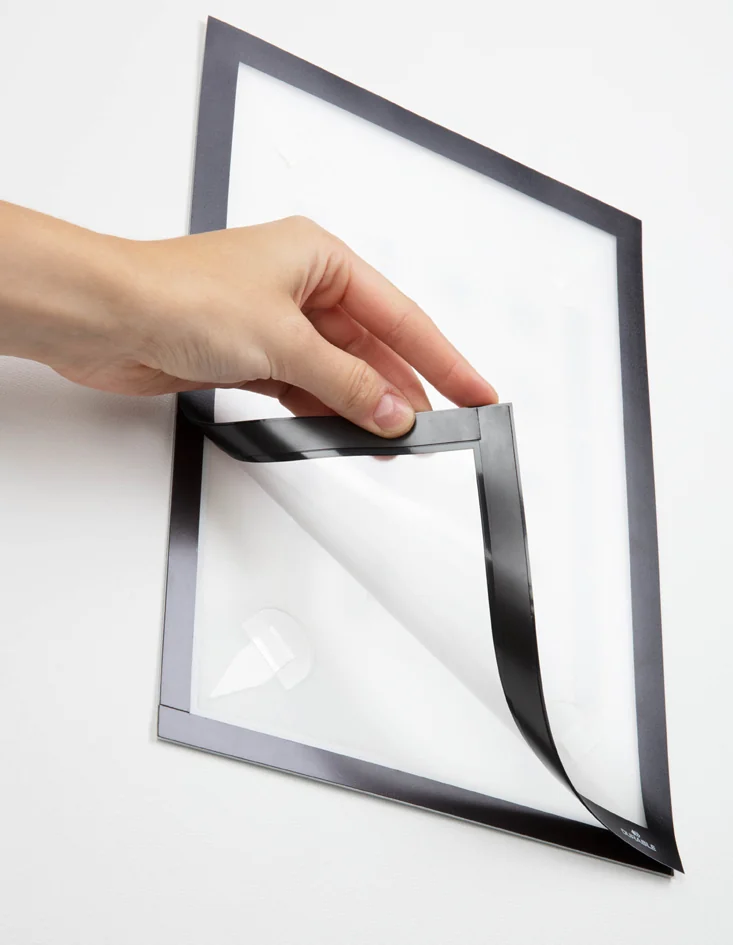 DURABLE Cadre magnétique DURAFRAME WALLPAPER, A3, argent - OEM 484423