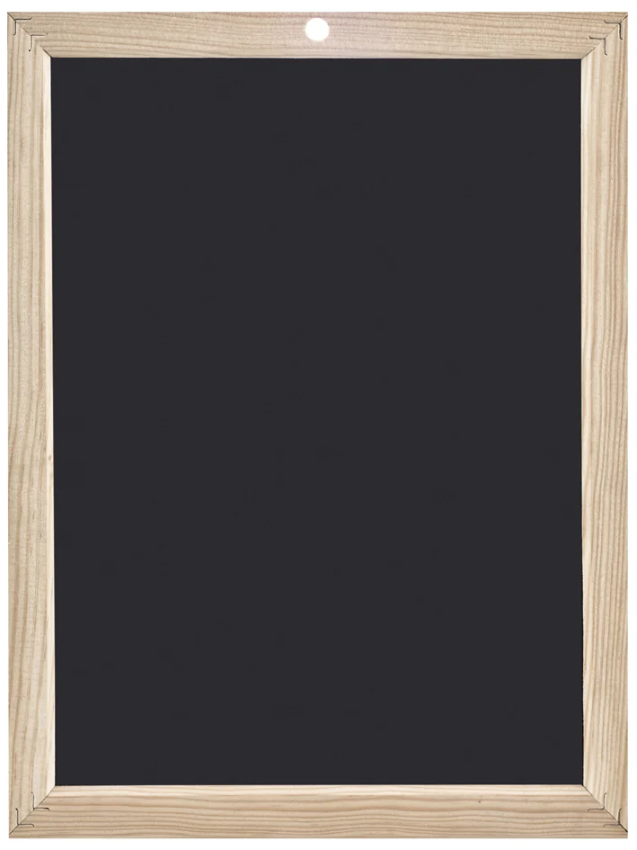 Wonday Ardoise en bois, uni, (l)300 x (H)450 mm, noir - OEM FAR100341