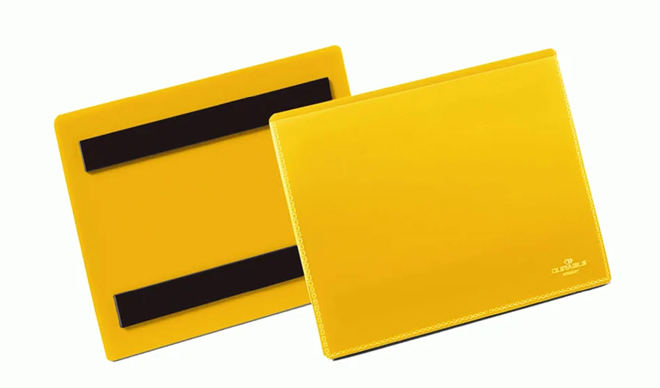 DURABLE Pochette d'identification, magnétique, jaune - OEM 175604 – Image 2
