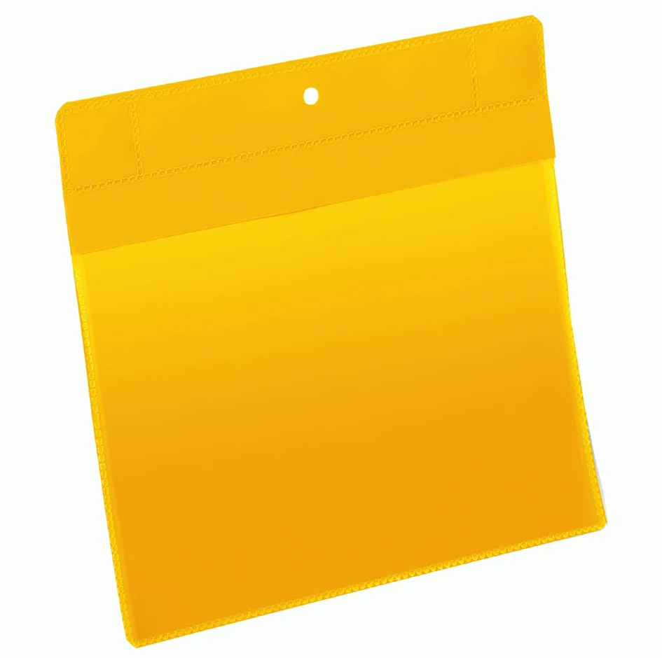 DURABLE Pochette magnétique avec aimants néodymes, A5, jaune - OEM 174604