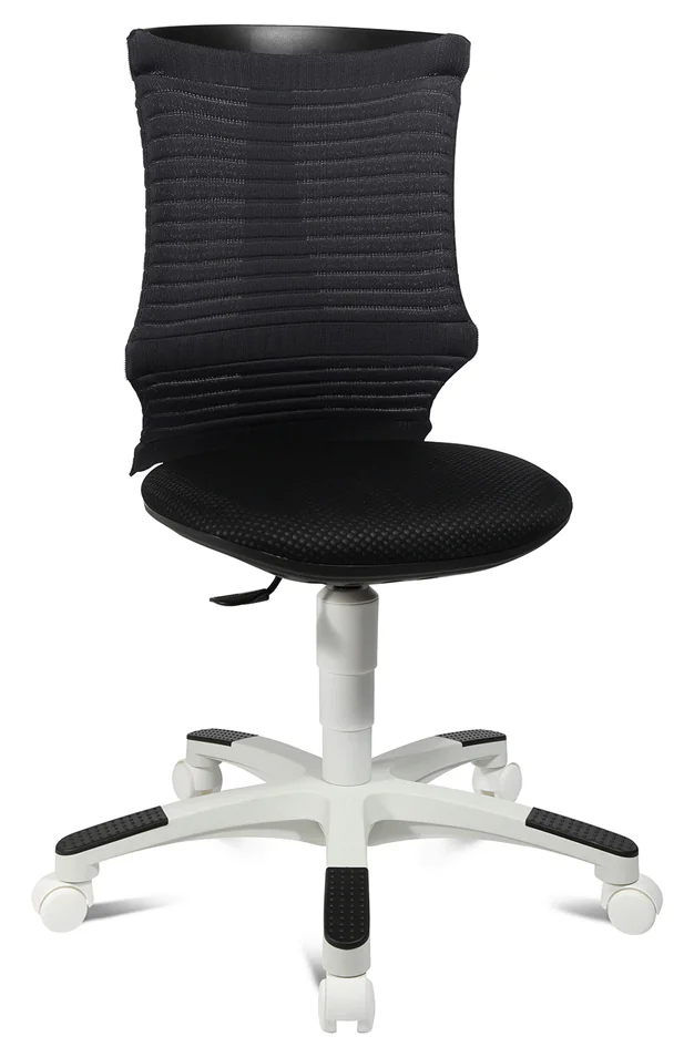 Topstar Chaise de bureau enfant 'S'neaker', noir/gris foncé - OEM KR130 BR02