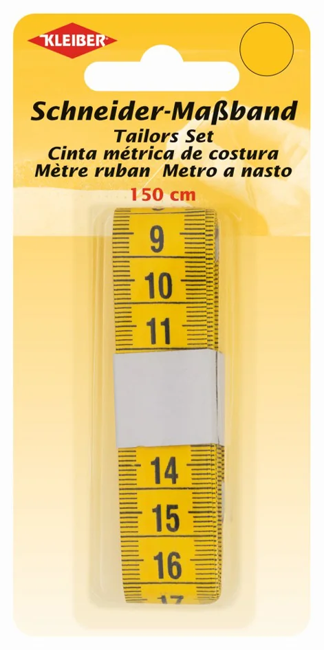 KLEIBER Mètre ruban, 150 cm, jaune - OEM 70041