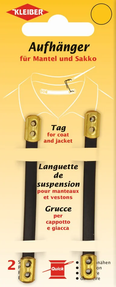 KLEIBER Bride de suspension pour manteau, marron / beige - OEM 85904