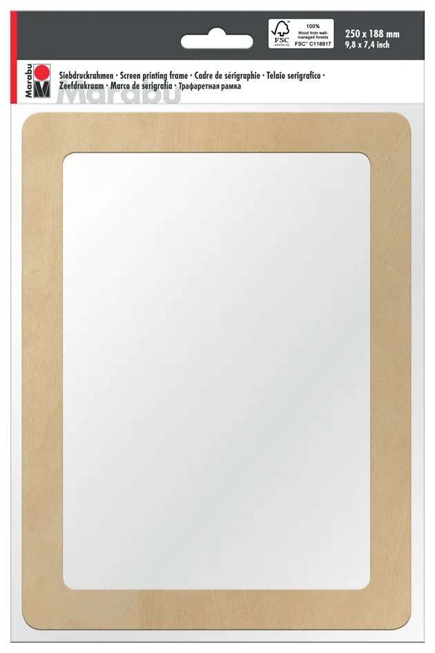 Marabu Cadre de sérigraphie (L)250 x (P)188 x (H)5 mm - OEM 0173000000060