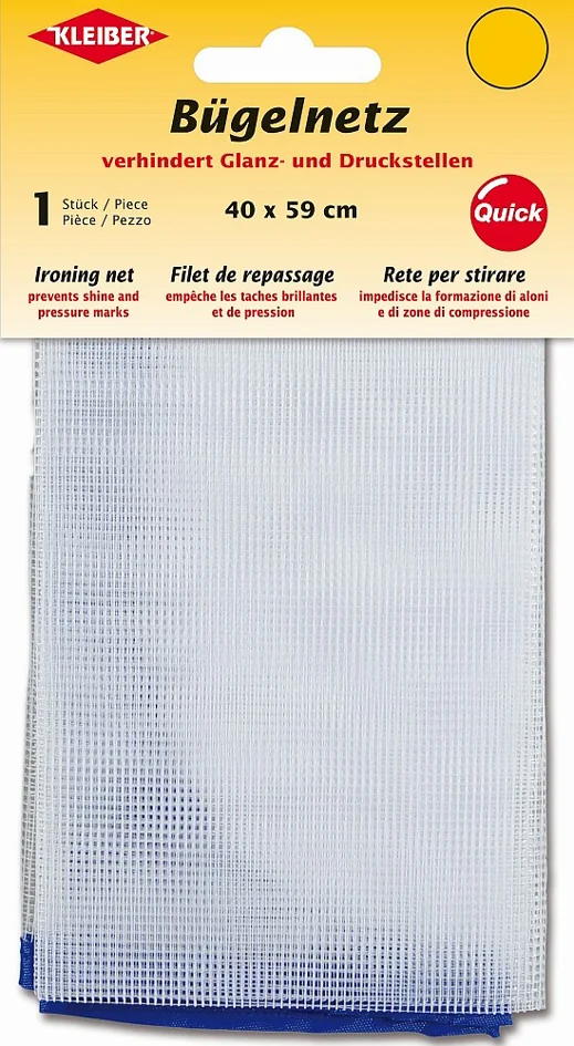 KLEIBER Filet de repassage, 400 x 590 mm, blanc - OEM 92028