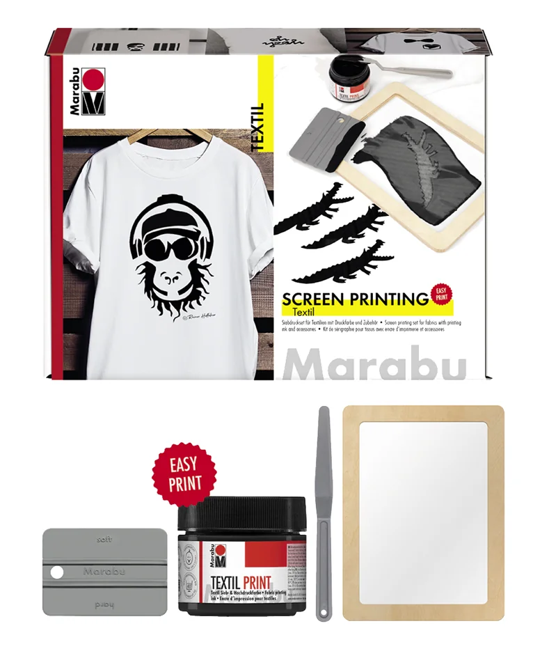 Marabu Kit de transfert sur tissu 'Textil Screen Printing' - OEM 1703000000082