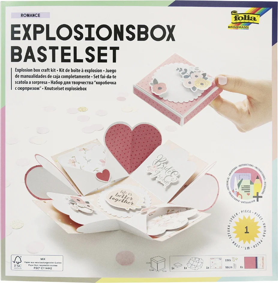 folia Explosion Box-Kit activités manuelles 'Happy Birthday' - OEM 11611