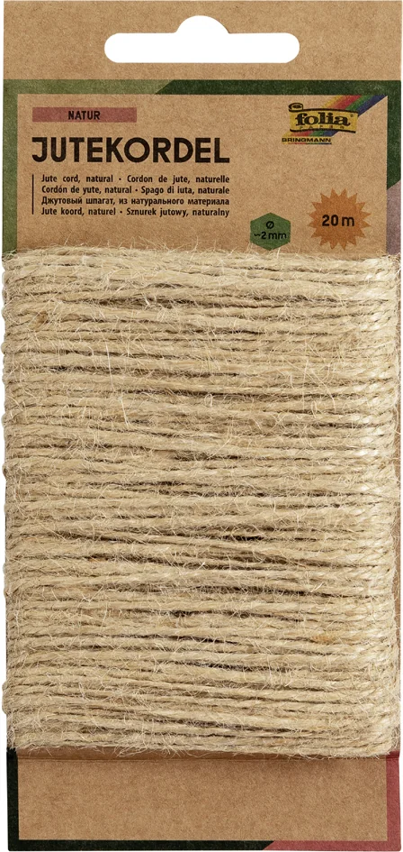 folia Cordon de jute, 20 m, naturel - OEM 12732