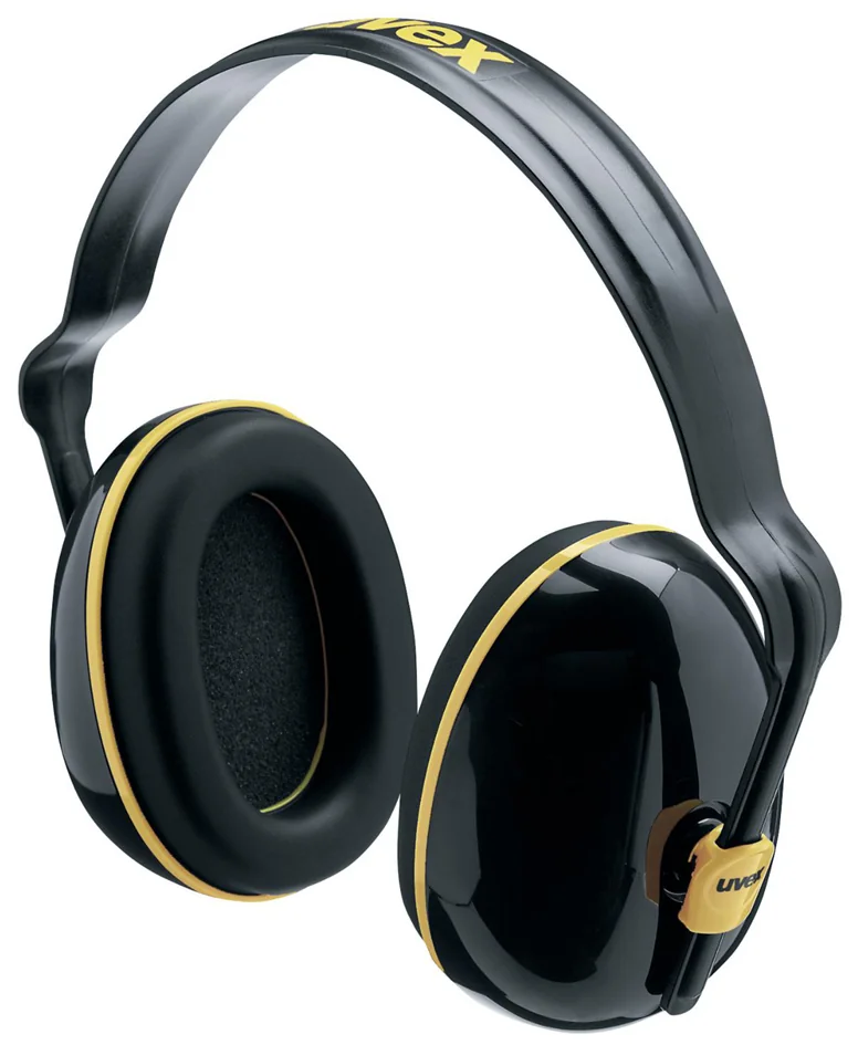 uvex Coquille anti-bruit K200, noir / ocre - OEM 2600200
