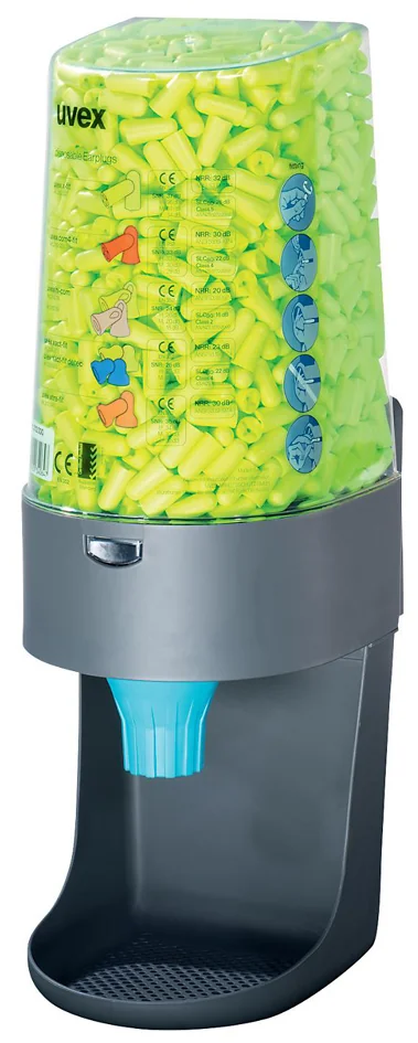 uvex Recharge de bouchons antibruit 'one2click', citron vert - OEM 2112022