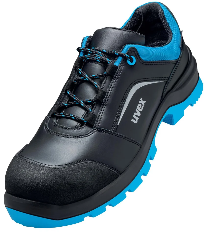 uvex 2 xenova Chaussures basses S3 SRC, T. 43, noir/bleu - OEM 9555243