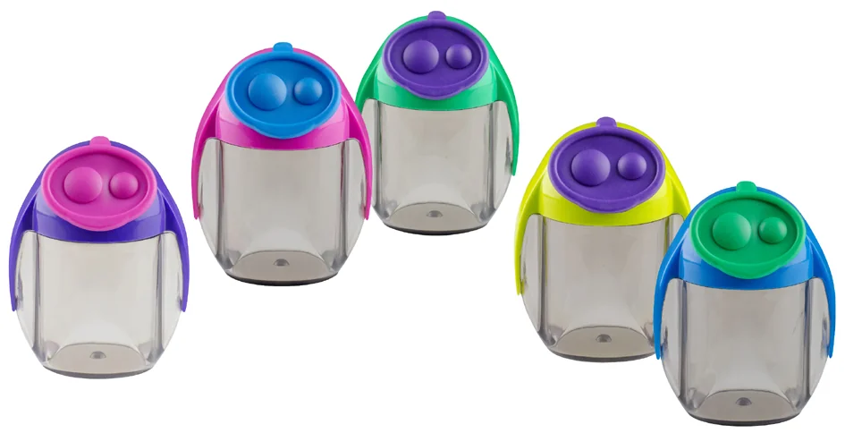 Kores Taille-crayon double 'MIGOO', forme ronde, assorti - lot de 20 - OEM SP35818
