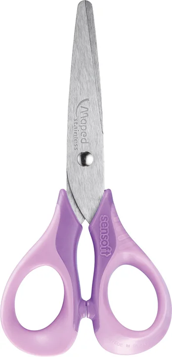 Maped Ciseaux sensoft 3D pastel, rond, longueur: 130 mm - OEM 484213
