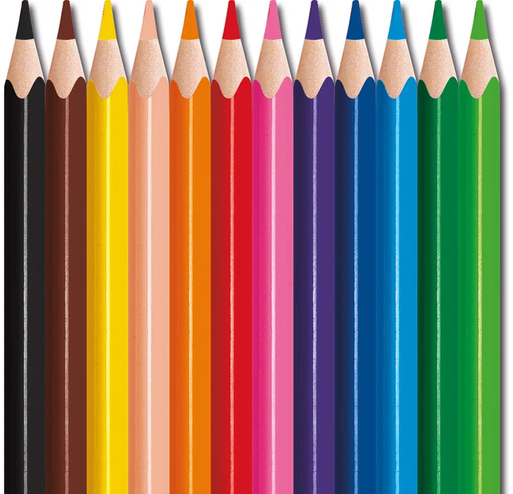 Maped Crayon de couleur COLOR'PEPS STRONG MINI, étui de 12 - OEM 862812