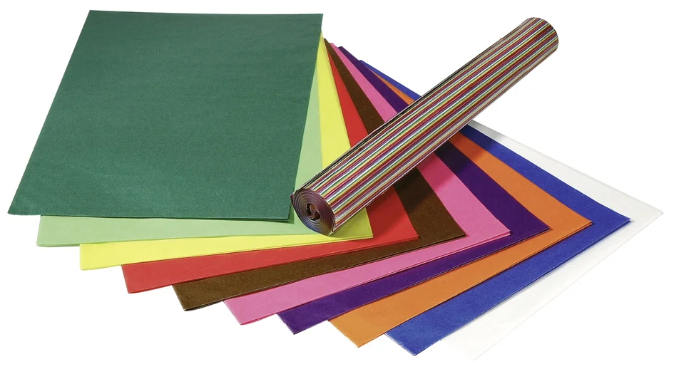 folia Papier transparent, (L)500x(H)700 mm, 42 g/m2, assorti - OEM 82509