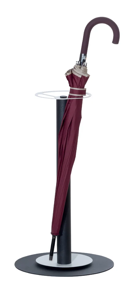 PAPERFLOW Porte-parapluie easyCloth, acier, anthracite/blanc - OEM PECPPSR000