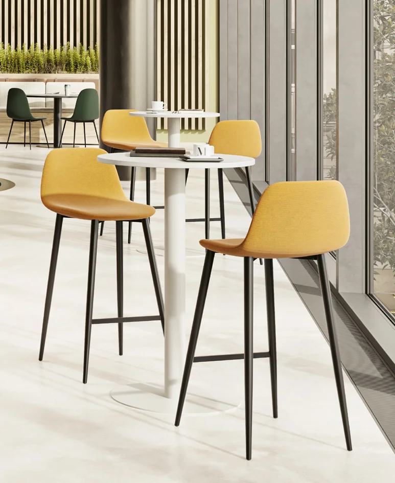 PAPERFLOW Tabouret de bar MUST, set de 2, safran - OEM THMUSTX2.01.20