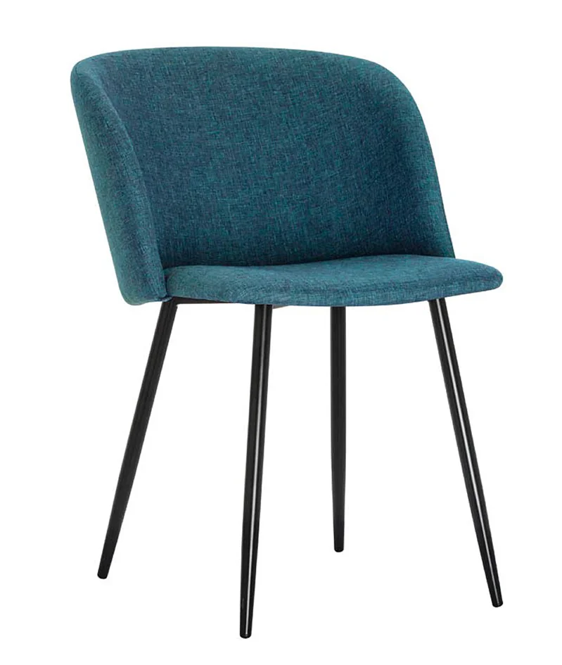 PAPERFLOW Chaise de conférence MUST, set de 2, noir/bleu - OEM FTMUSTX2.01.06